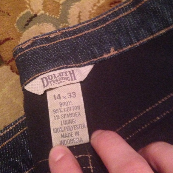 Duluth Trading Fleece Lined Jeans - Picture 2 of 3